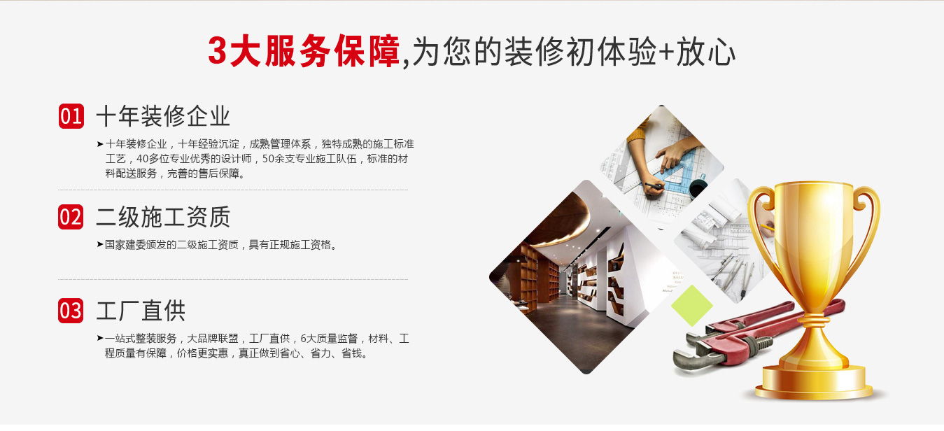 綿陽專業的裝修公司服務流程